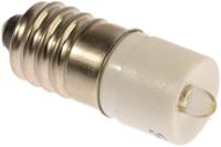 204-811 RS PRO White LED Indicator Lamp, 28V ac/dc, E10 Base, 10mm Diameter, 2070mcd