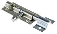 893-8613 RS PRO Steel Zinc Door Bolt, 160 x 38mm