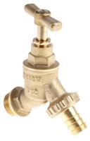 784-5728 RS PRO Brass Twist Handle Bib Tap, 1/2in