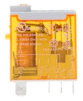 466180120040 Finder Plug In Power Relay, 12V ac Coil, 25A Switching Current, SPDT