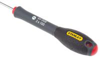 1-65-008 Stanley Slotted  Screwdriver, 3 mm Tip, 100 mm Blade