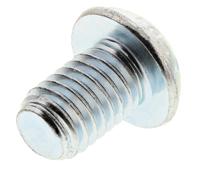 483-9701 RS PRO Bright Zinc Plated Steel Hex Socket Button Screw, ISO 7380, M8 x 12mm