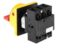 466-138 RS PRO 3P Pole Panel Mount Isolator Switch - 63A Maximum Current, 22kW Power Rating, IP65