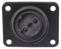 px094102p Bulgin Circular Connector, 2 Contacts, Flange, Standard Connector, Plug, Male, IP68, Buccaneer 900 Series