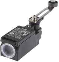 d4n-412g Omron D4N Series Adjustable Roller Lever Limit Switch, 1NC/1NO, DPST, Plastic Housing
