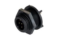 px041306ppc Bulgin Circular Connector, 6 Contacts, PCB, Miniature Connector, Plug, Male, IP68, Buccaneer 400 Series