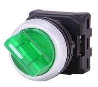 188-1156 RS PRO 2 Position Selector Switch Head, 22mm Cutout, Green Handle