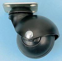 174110000 Guitel Hervieu Swivel Castor Wheel, 40kg Capacity, 40mm Wheel