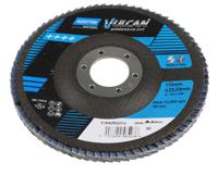 63642502312 Norton Flap Disc Zirconium Oxide Flap Disc, 115mm, Medium Grade, P60 Grit