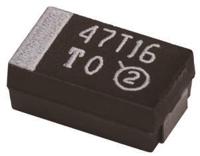 ntp107m63trc100f NIC Components 100μF Surface Mount Polymer Capacitor, 6.3V dc