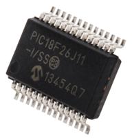 pic18f26j11-iss Microchip PIC18F26J11-I/SS, 8 bit PIC, PIC18F26J11 Microcontroller, 64 MHz, 64kB FLASH, 28-Pin SSOP