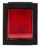 c1353aanab Arcolectric (Bulgin) Ltd Illuminated DPST, On-Off Rocker Switch Panel Mount