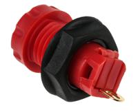 191-7884 RS PRO 30A, Black/Red Binding Post and Gold Plated