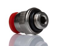 c02250618 Norgren Pneufit C Series Straight Fitting, G 1/8 Male to Push In 6 mm, Threaded-to-Tube Connection Style, C02250618