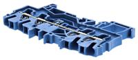 2002-1404 WAGO  TOPJOB S, 2002 Series Blue, 2.5mm², Single-Level, Push-In Cage Clamp Termination, ATEX, IECEx