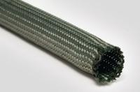 170-02102-hegman-06-pmpi-gn HellermannTyton Expandable Braided PMPI Green Cable Sleeve, 6mm Diameter, 100m Length, Helagaine Series