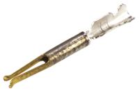 1658686-4 TE Connectivity, AMPLIMITE HDP-22 Series, size 22 Female Crimp D-sub Connector Contact, Gold over Nickel Signal, 28