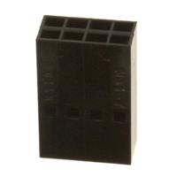 901430008 Molex, 90143 Female Crimp Connector Housing, 2.54mm Pitch, 8 Way, 2 Row