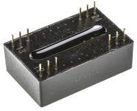 tem-2-1221 TRACOPOWER TEM 2 DC-DC Converter, ±12V dc/ ±80mA Output, 10.8 → 13.2 V dc Input, 2W, Through Hole, +60°C Max