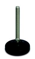 224-5783 RS PRO M20 103mm Dia. Polyamide Adjustable Foot, 2500kg Static Load Capacity 30° Tilt Angle