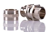 214-9560 RS PRO Swivel, Conduit Fitting, 20mm Nominal Size, M20, Brass, Silver IP54 rating