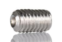 124-7394 Plain Stainless Steel Hex Socket Set M6 x 10mm Grub Screw