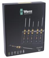 05030170001 Wera Phillips; Slotted Precision Screwdriver Set, 6-Piece, ESD-Safe