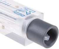 2540a5l60pi Key Instruments FR5000 Series Variable Area Flow Meter for Liquid, 4 L/min Min, 36 L/min Max