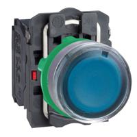 xb5aw36m5c0 Schneider Electric XB5 Series Illuminated Push Button, 22mm Cutout, SPDT, 220 → 240V, IP66, IP67
