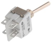 641h2-5 APEM Toggle Switch, Panel Mount, On-Off, DPDT, Solder Terminal