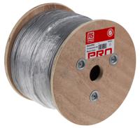 812-4763 RS PRO Data Cable, 1 Pairs, 2 Cores, 0.56 mm², Screened, 20 AWG, 100m, Aluminium Foil-PET Tape Shield