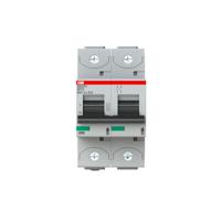 2ccf019597r0001-s802pv-sp10-5-ka ABB S800PV MCB, 2P, 10A Curve B, 800V DC, 5 kA Breaking Capacity