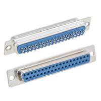 sd37s L-Com SD37 37 Way Screw D-sub Connector Socket, 2.77mm Pitch, with Jack Screw