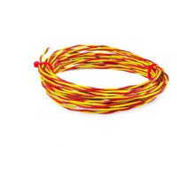 200-0622 RS PRO Type K Thermocouple Cable/Wire, 100m, Unscreened, High Temperature Glass Fibre Insulation, +700°C Max, 1/0.711mm