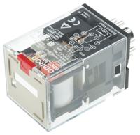 mks3pin-5-230vac Omron Plug In Relay, 230V ac Coil, 10A Switching Current, 3PDT