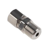 178-0961 RS PRO 1/4 BSP Compression Fitting for Use with Thermocouple or PRT Probe, 4mm Probe