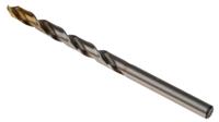 a00254 Dormer A002 Series HSS-TiN Twist Drill Bit, 5.4mm Diameter, 93 mm Overall