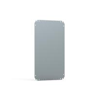 amp03060 nVent HOFFMAN AMP Series Galvanised Steel Mounting Plate, 600mm W, 300mm L