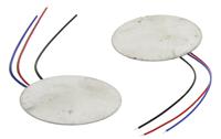 171-0887 RS PRO SMD Diaphragm External Piezo Buzzer, 35 (Dia.) x 0.53mm, 1V ac Min, 30V ac Max