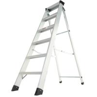 285-137 RS PRO Aluminium 6 steps Step Ladder, 2.39m open length