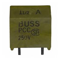 pcc-2-r Eaton PC Board Non Resettable Fuse, Radial 2A, 250V ac