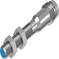 sien-m5b-ns-s-l Festo Inductive Threaded Barrel Proximity Sensor, M5, 0.8 mm Detection, NPN NO, 10 → 30 V dc