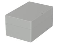 03243000 Bopla Euromas Series Grey ABS Enclosure, IP66, Flanged, Grey Lid, 240 x 160 x 120mm