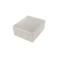 1590x Hammond 1590 Series Clear Die Cast Aluminium Alloy Enclosure, IP54, 145 x 121 x 56mm