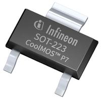 ipn80r750p7atma1 Infineon CoolMOS P7 Type N-Channel MOSFET, 7 A, 800 V Enhancement, 3-Pin SOT-223