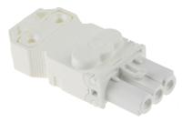 9193130530 Wieland GST15i3 Series Mini Connector, 3-Pole, Female, Cable Mount, 16A, IP20