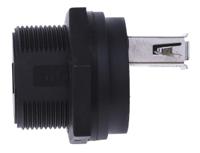 111-6759 RS PRO Straight, Panel Mount, Socket- Dual Port Type A 2.0 IP67 USB Connector