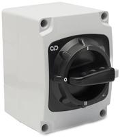 scoddg203 Craig & Derricott 3P Pole Isolator Switch - 20A Maximum Current, 7.5kW Power Rating, IP66
