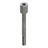 asa5x Parker Galvanised Steel Hex Screw, DIN 3015-1, M6 x 50mm