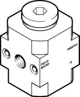 frz-d-midi Festo Distributor Block for Festo D Series
